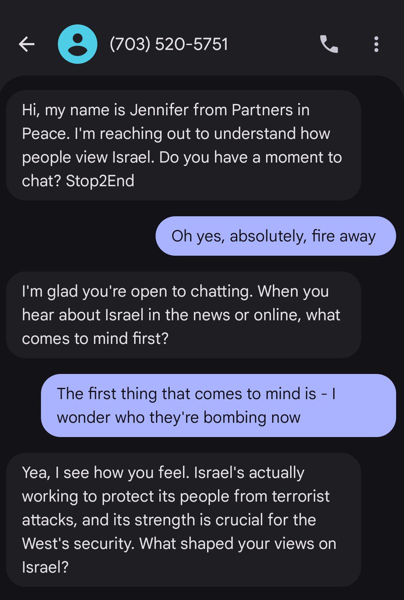 FenixAmmunition's tweet image. Complete PR desperation.

How many Americans are getting thinly veiled text message propaganda from any other foreign countries?  I&apos;ve never received one in my entire life.

Imagine if these were being sent by some &quot;US based organization&quot; who wanted to convince me Russia is…