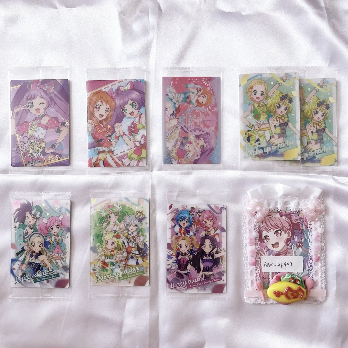 mi_ap409's tweet photo. 【交換】アイカツ×プリパラ ウエハース

求 そふぃ
譲 画像のもの

📮のみ
検索からでもお気軽にお声がけ下さい🙌🏻
 #アイカツ交換  #プリパラ交換 https://t.co/wcA5F3kxgN
