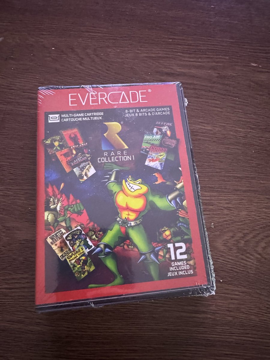 RareFanDaBase's tweet image. Just received the latest @RareLtd  collection of games: Rare Collection 1 via @evercaderetro. Features 12 classics, including the first ever re-release of Conker’s Pocket Tales!