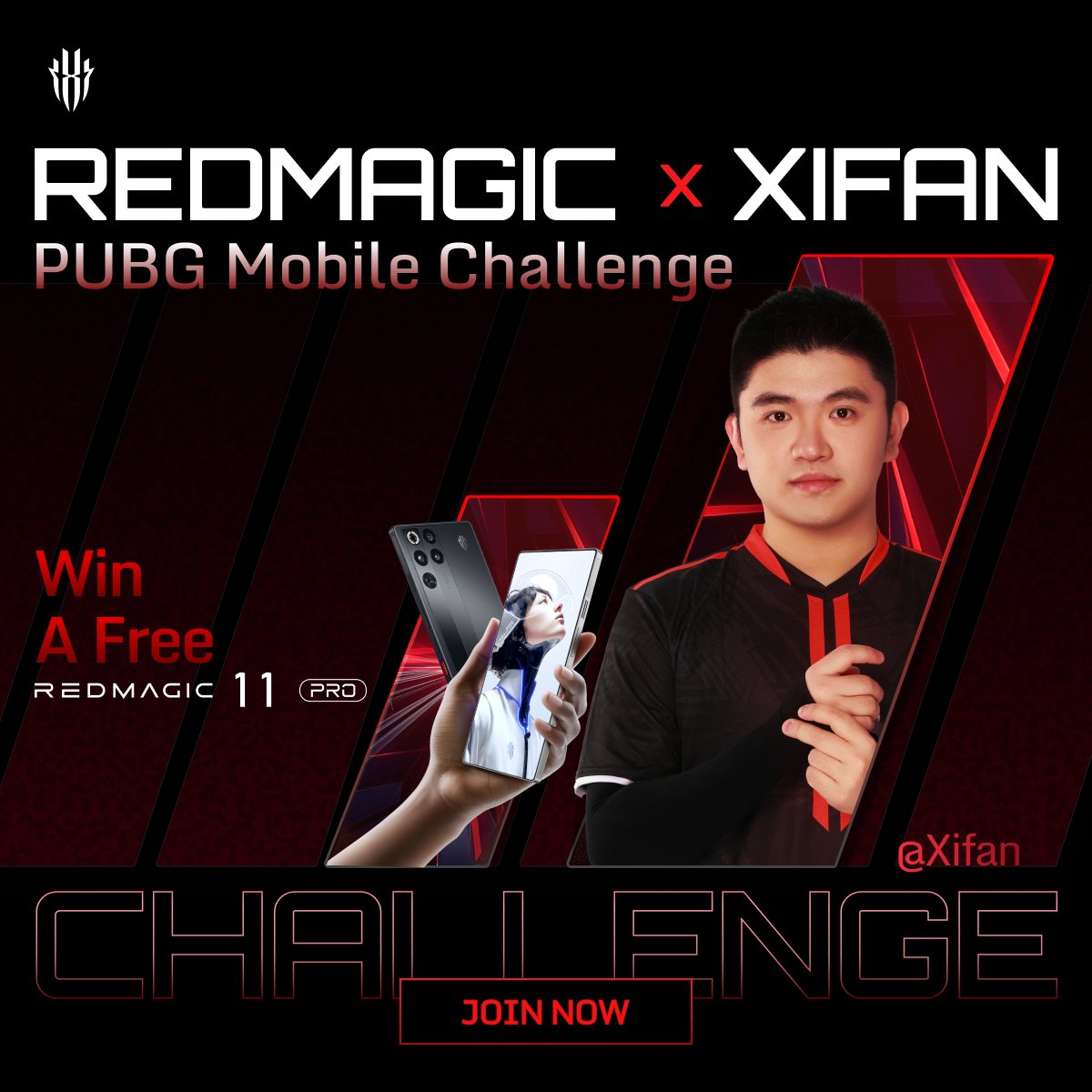 REDMAGIC 11 Pro GIVEAWAY🔥

I am partnered with <a href="/redmagicgaming/">REDMAGIC</a> again to give you guys a chance to win a brand new RedMagic 11 Pro, as long as you can beat me in a 1v1 match 😈

Retweet and sign up here!
gleam.io/YdqXz/redmagic…

📅 Live on 12/5, mark your calendar!

#xifanpubgm