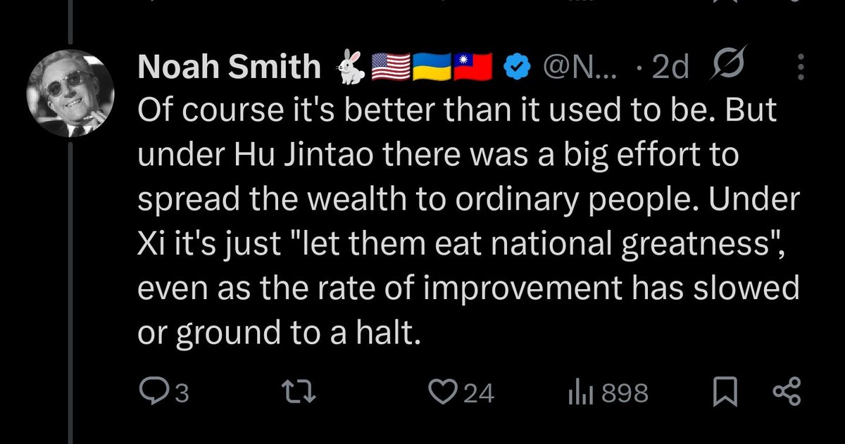 pretentiouswhat's tweet image. He is loud so confidently, even aggressively, for big things and small both. It&apos;s uncanny.

I can&apos;t fathom being willing to offer such shallow analysis to such a large audience with such certainty. I&apos;m not built like that! My credibility has value to me. How does he do it?