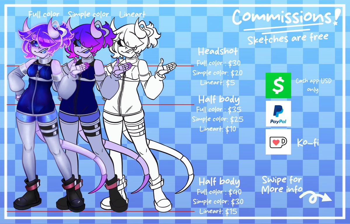 VioletStarstream (commissions open) tweet media