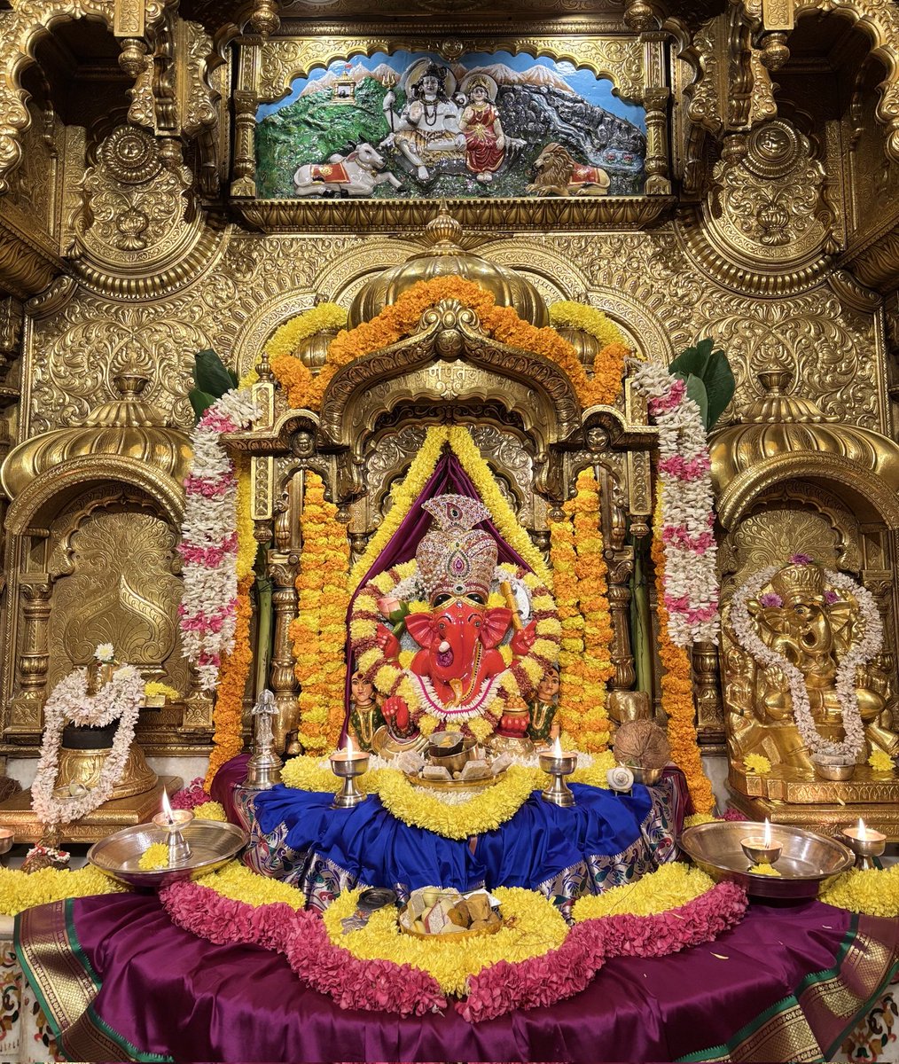 cs2903singh's tweet image. 🙏 गणपती  बाप्पा मोरया 🌺मंगलमूर्ती मोरया 🙏२९/११/२०२५