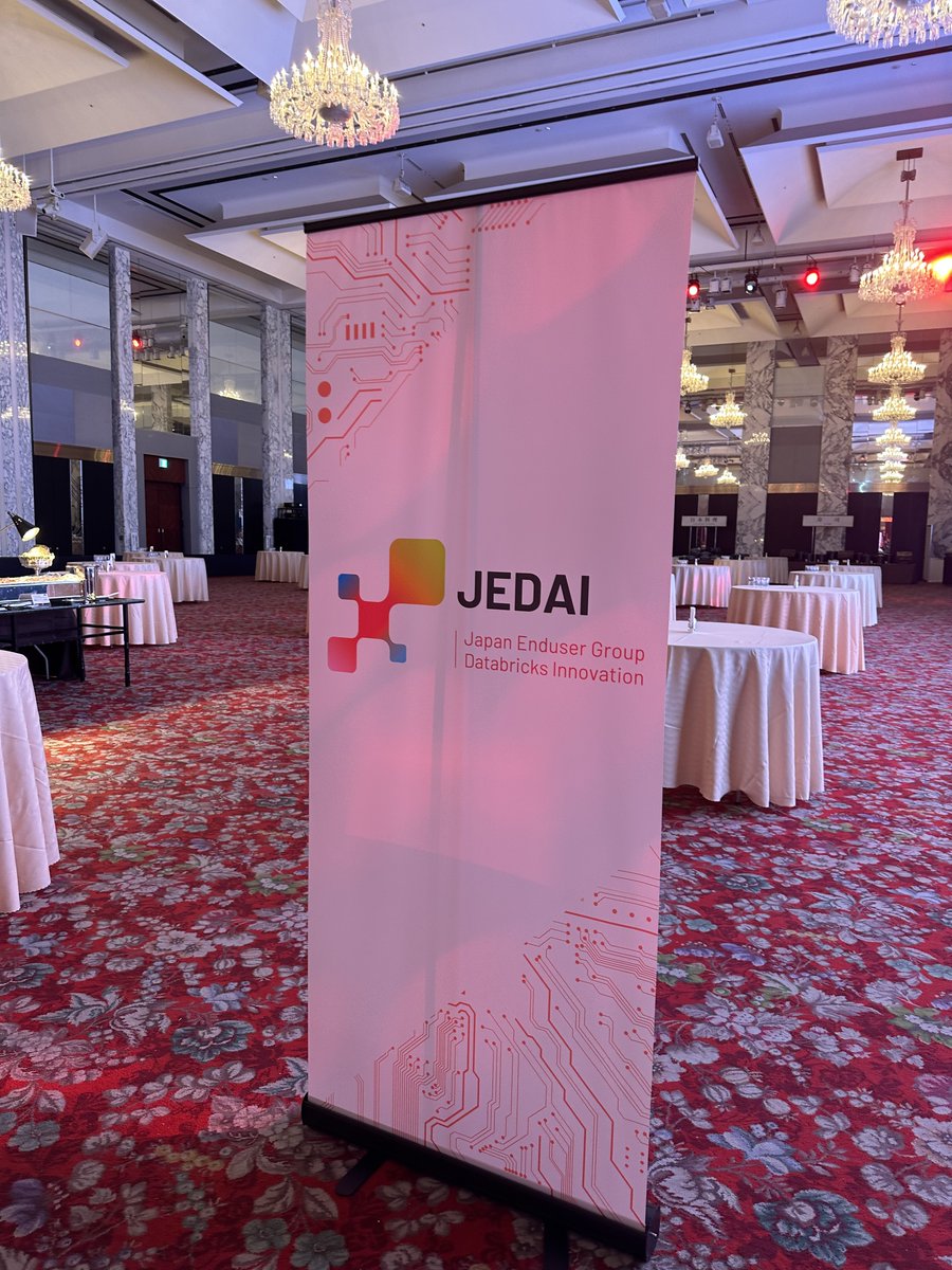 taka_aki's tweet image. 昨日の懇親会でご説明したDatabricks Japanユーザー会は皆様の参加をお待ちしています！

イベントページ
jedai.connpass.com

Discord
discord.com/invite/w4AZz5A…

#databricks #jedai