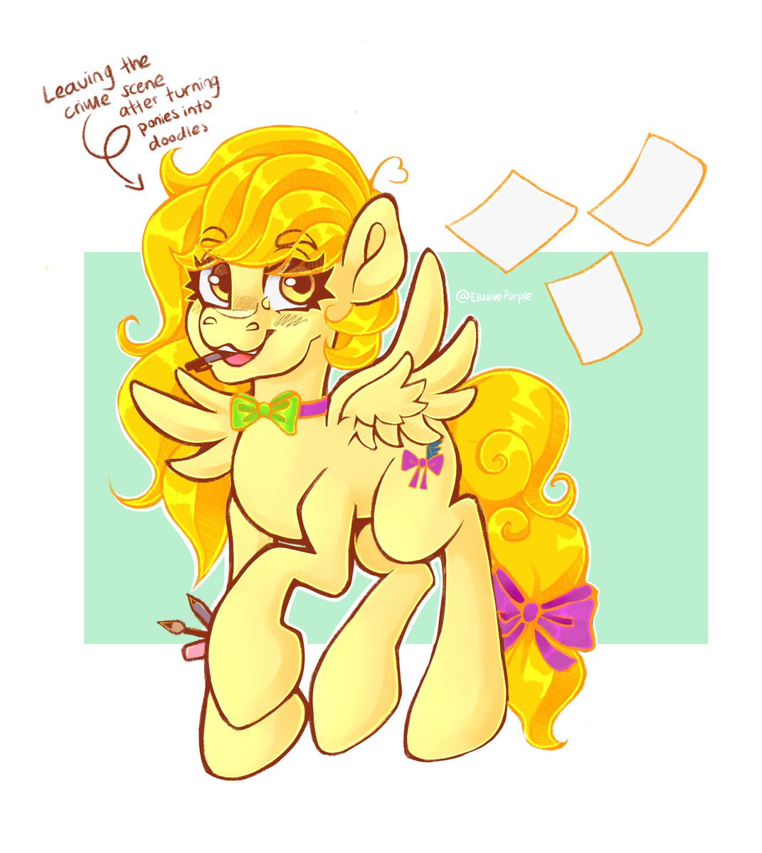 pantone_pops's tweet image. :&amp;gt;//‧₊˚❀༉‧₊˚.

My pegasus OC Pantone Pops :3