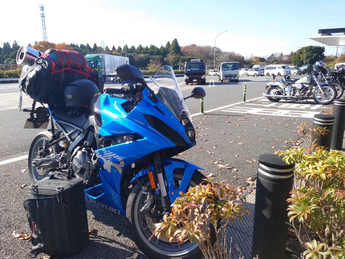 本日はツーリングプラン走り納めの、
千葉冬キャンプツーリングです🏕️

いつもはこの季節でも暖かい伊豆で冬キャンしてましたけど、
今回で千葉の冬キャンポテンシャルを実地調査してきます(｀･ω･´)ゞ