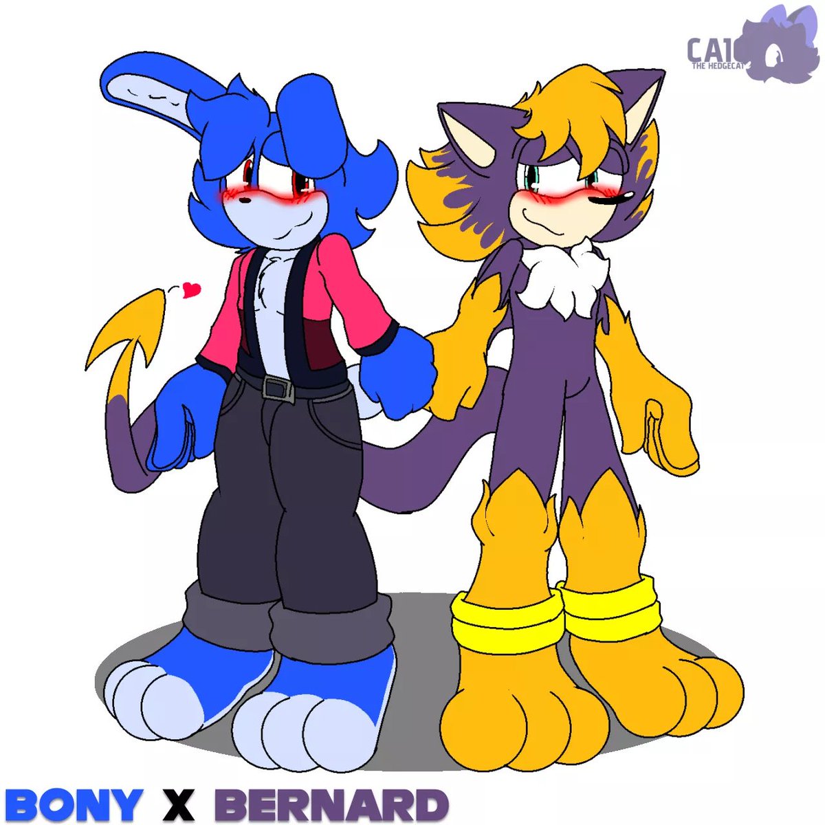 Bony and bernard are having a lovable date each other, they grab hands each other and feel how love is wonderful in ur heart. :3💙💜

For my rp dads:
<a href="/BonyTheRabbit87/">Bony Rabbit 🔞🇧🇷</a> 
<a href="/BernardHedgehog/">Bernard The Hedgehog 🇧🇷 🇲🇽 🇺🇲</a>
