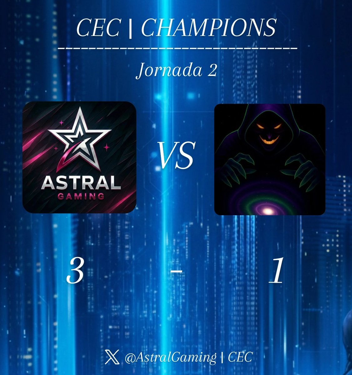 Jornada 2 de nuestro segundo equipo y de nuevo tenemos una victoria 🏆.
En este caso contra <a href="/OcultGamingorg/">Ocult Gaming</a> bien jugado y suerte con el resto de la temporada!💪

AstralGaming | <a href="/CompeticionesES/">Competiciones Españolas de Call of Duty</a> 

#cod #BO7 #CallofDuty #callofdutyBlackOps7