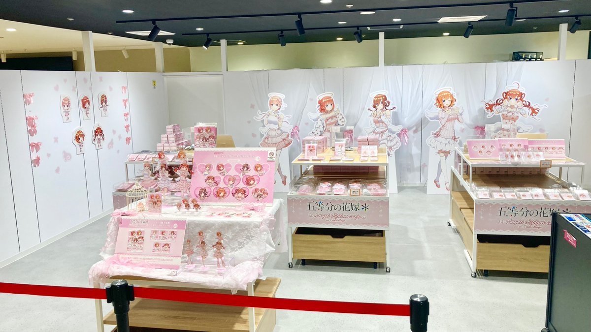 五等分の花嫁 ツリービレッジ横浜 エンジェルリボン 缶バッジ 中野五月 10