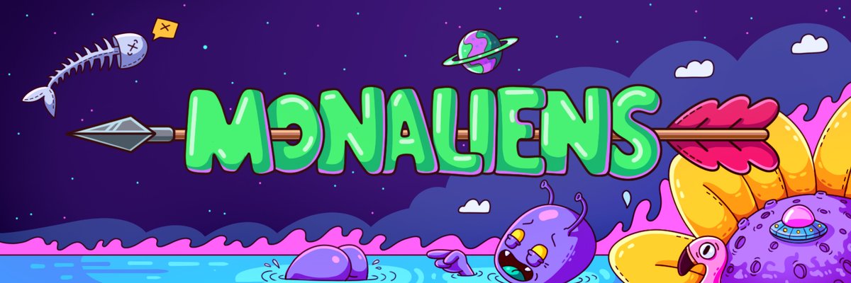 Monaliens (mainnet arc) tweet media