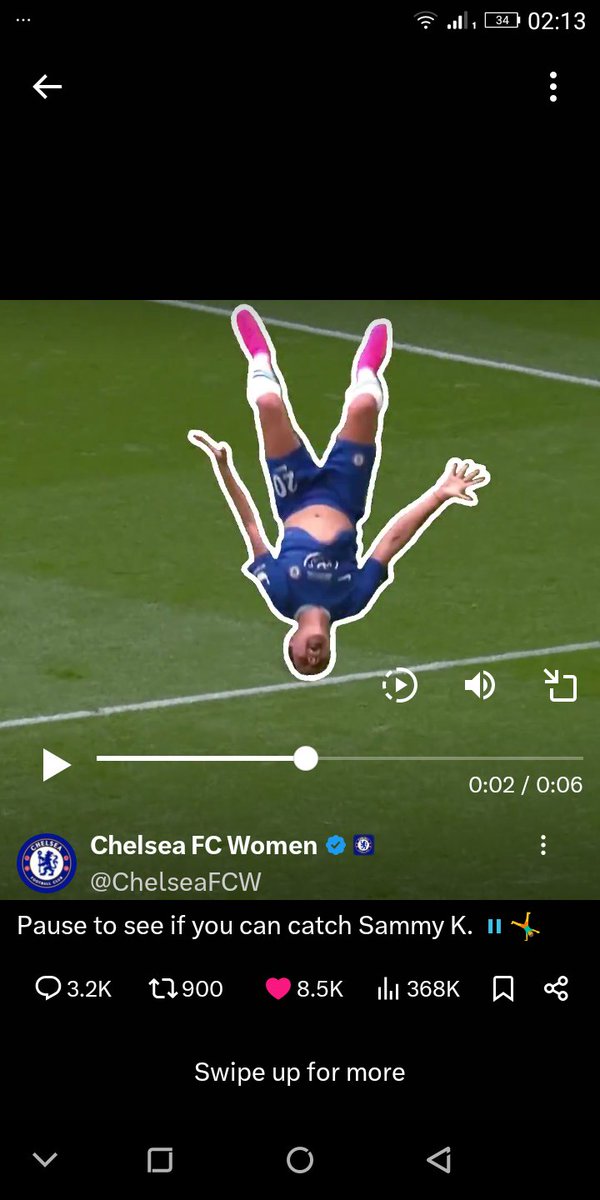 dinzado's tweet photo. @ChelseaFCW I did it just once 💙💙💙 https://t.co/aMNB1UrhwT