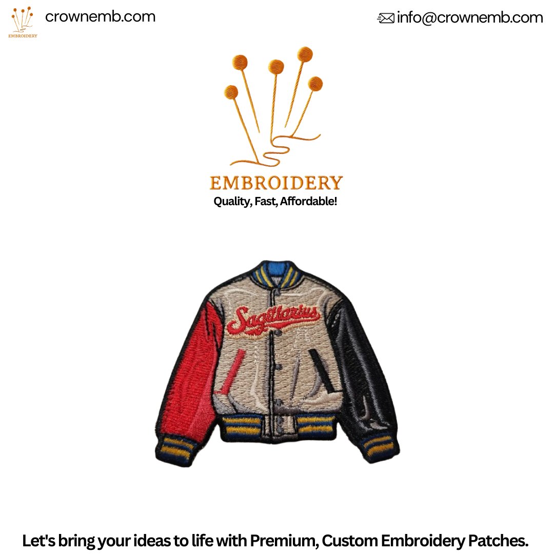 crown_emb's tweet image. High-End Custom Patches by CrownEmb Elegant stitching • Sharp detail • Premium finish. 

Min 50 pcs | Free Revisions | Fast Delivery  📩 info@crownemb.com | 📷 crownemb.com 📷

#CrownEmb #patches #usa