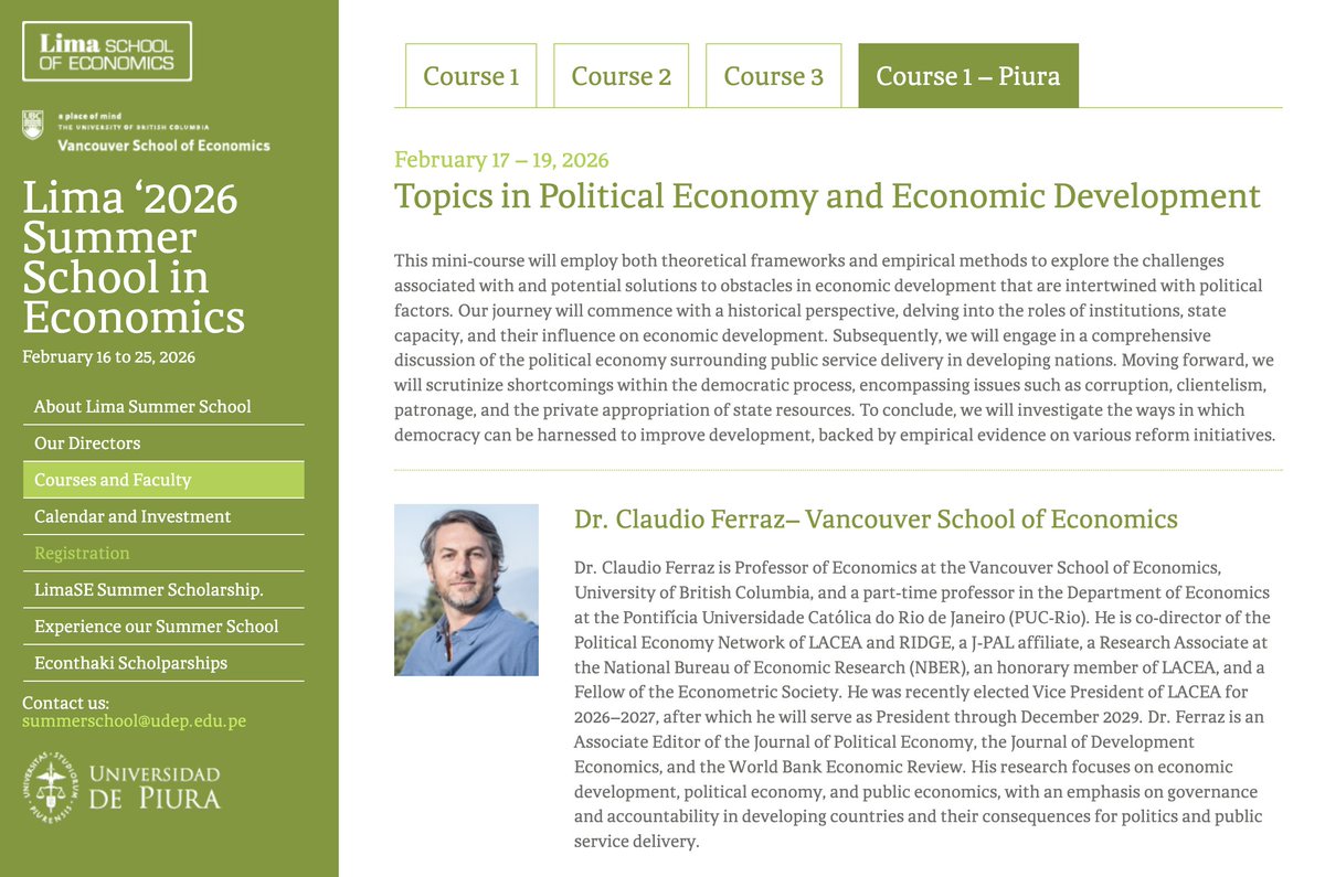 claudferraz's tweet photo. Vengan a Piura en febrero para un curso de economía política y desarrollo y un poco de surf. Venham a Piura em fevereiro para um curso de economia política e desenvolvimento e um pouco de surf https://t.co/bEtRwBCMK1 @UDEP @ubcVSE https://t.co/koDWdjuxC1