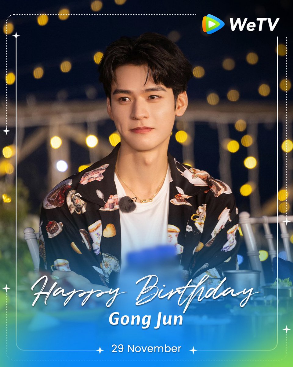 Selamat ulang tahun Gong Jun! Wish you all the best!💘🎂🎉

#NontondiWeTV #WeTVIndonesia #GongJun