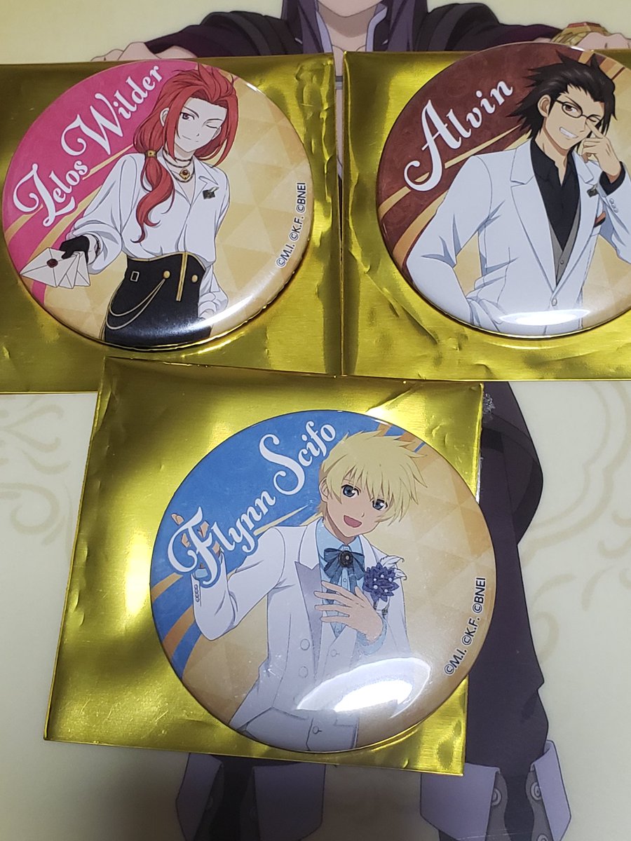 テイルズ30周年ミュージアム ランダム缶バッジ・交換募集 譲）ゼロス