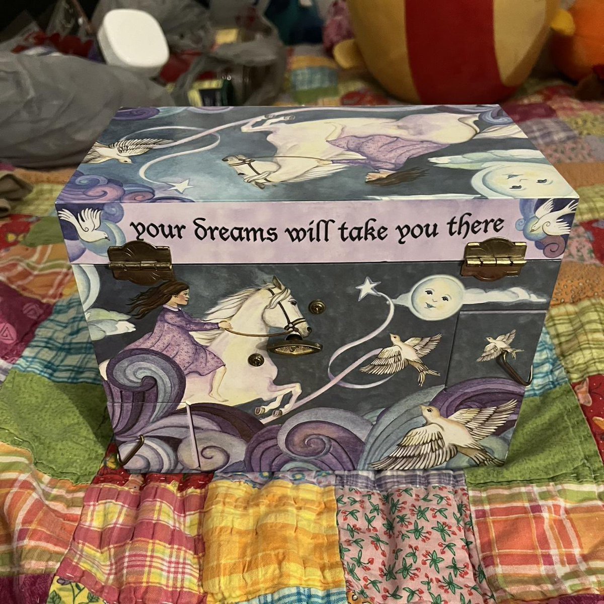 hanawamu's tweet photo. having to look at my dad trying not to scream cry throw up pass out when i asked where my childhood music box that i’d lay on the floor of my room, wind up, and watch spin since i was 5 was & he said he threw it away while decluttering. #KILLMINIMALISM #KILLITNOW #KILLMETOOLOWKEY https://t.co/U38BWJ8HyV