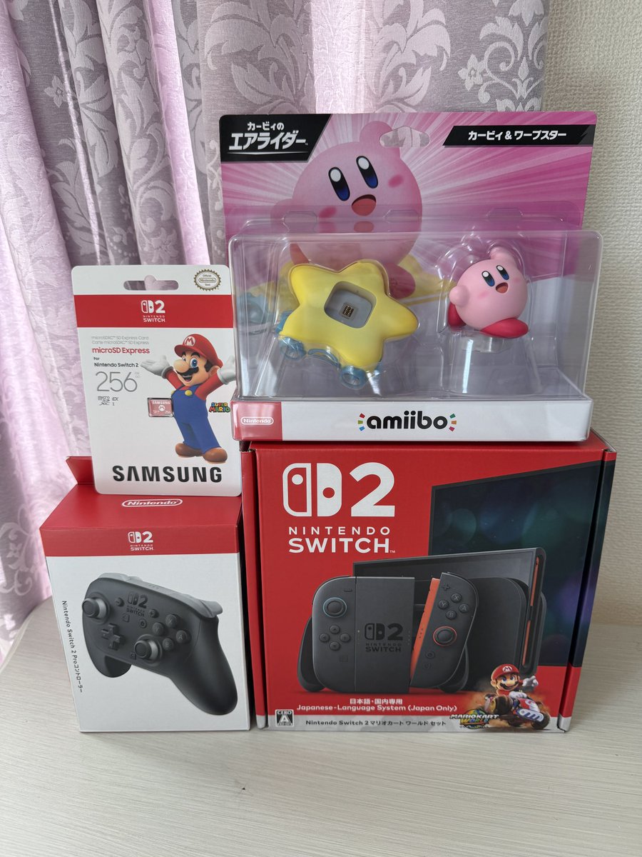 なもなもーにんぐ！🦊☘️ 京都からSwitch2が…来た！！
