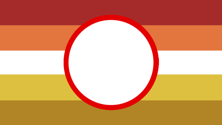 Objectium's tweet image. I made a flag for my fellow butches who are also objectum. :-D
