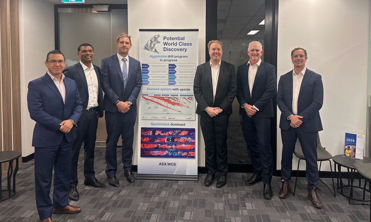 Hon David Michael MLA, WA’s Minister for Mines and Petroleum, met with the Wildcat Management team this week for a first‑hand briefing on our Tabba Tabba #Lithium Project.

Located 80km from Port Hedland, Tabba Tabba sits on granted Mining Leases and is fully permitted for