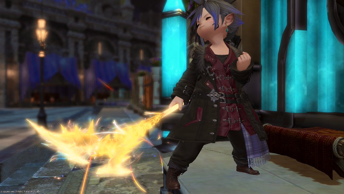 ssctf555's tweet image. おはんよ🌞

密かに練習中の黒魔武器を交換して、モチベを上げる作戦

このジョブ調べたけど一生ファイジャ撃ってない？
木人ひたすら殴って回しをまず指に教え込んでます🔥