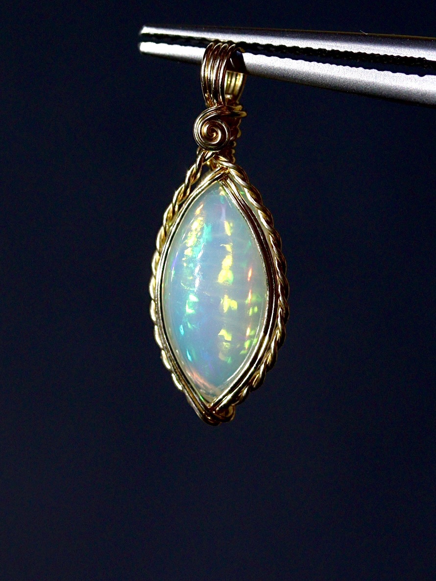 14kgfオパールワイヤートップ (made by satocra様) @satocra_ 遊色