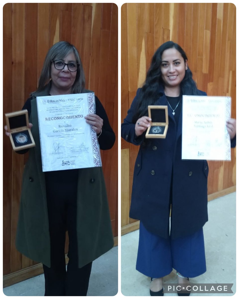 #ViernesDe reconocer y felicitar a nuestras compañeras que hoy han sido distinguidas por su práctica educativa. 👏📚 Su dedicación, compromiso y habilidades fortalecen el aprendizaje de nuestra comunidad escolar. ¡Gracias por inspirar con su ejemplo! ✨💛