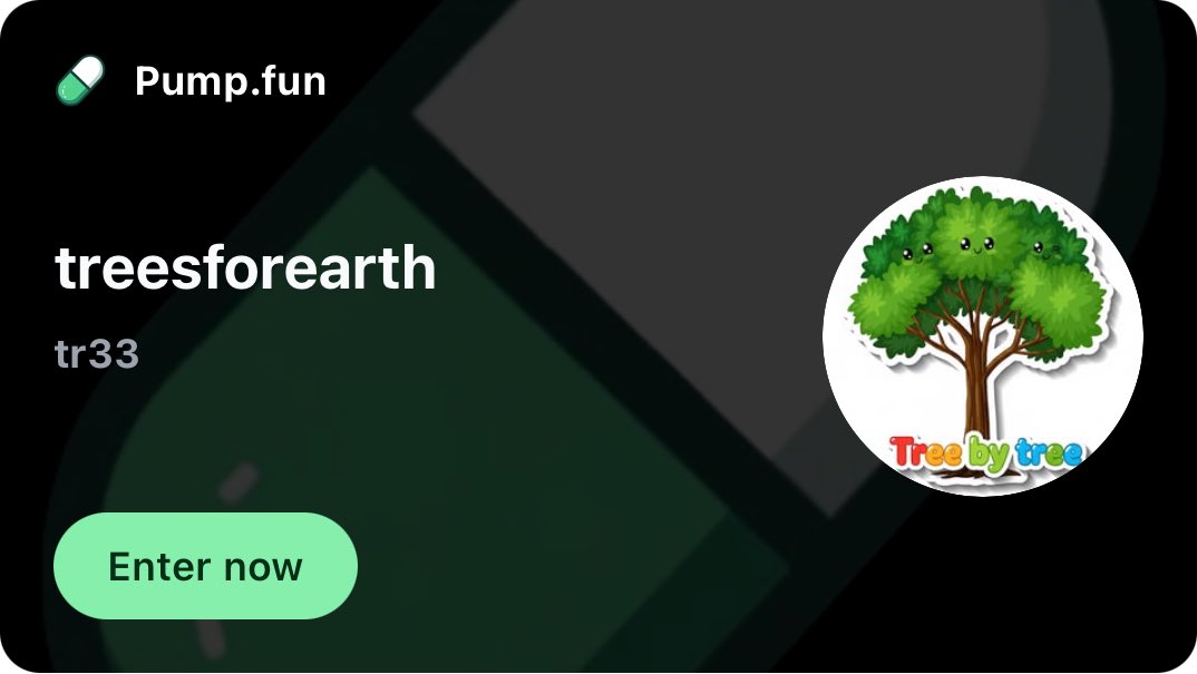 Treebytree41's tweet image. join.pump.fun/HSag/6ffok5ft