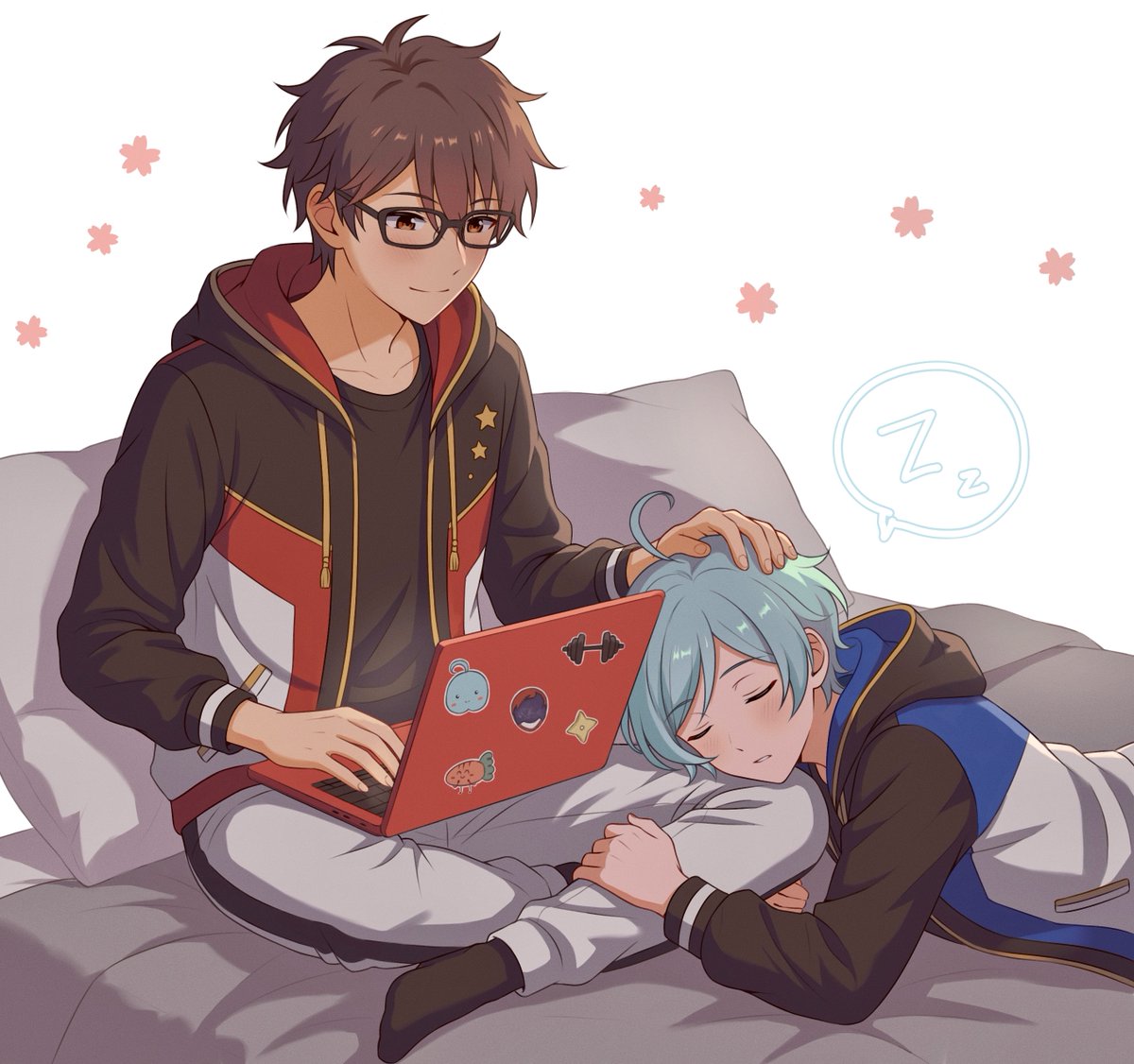 (⸝⸝ᴗ_ᴗ⸝⸝) z z 𐰁