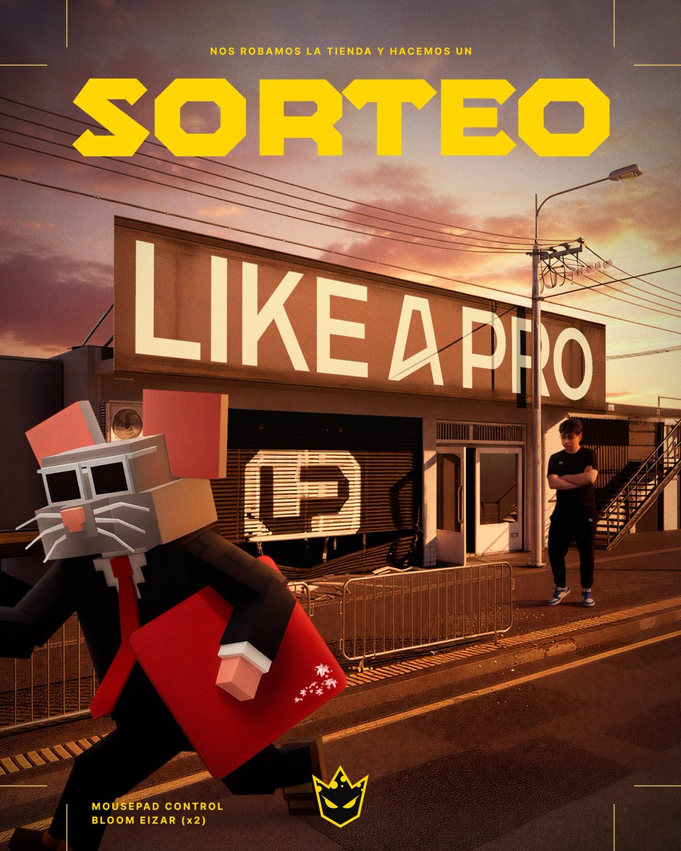 FlowTimCheese's tweet image. Somos unas ratas preocupadas por los nuestros así que robamos para hacer un ¡SORTEO! 🤫

2 Mousepads Bloom Eizar by @CARTOONFPS 

➡️ Like &amp;amp; RT a este post ❤️ + 🔁
➡️ Seguirnos a nosotros y @likeaproCL 
➡️ Etiqueta a tu dúo para que ambos ganen

Termina el 03 de Diciembre ¡Vamos!