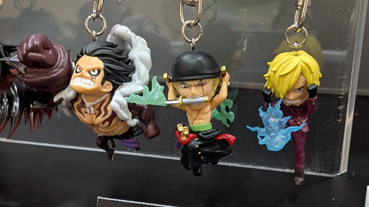 キーホルダー　ワンピース　フィギュア BANPRESTO - ワンピース フィギュアキーホルダー〜激突アーロンパーク