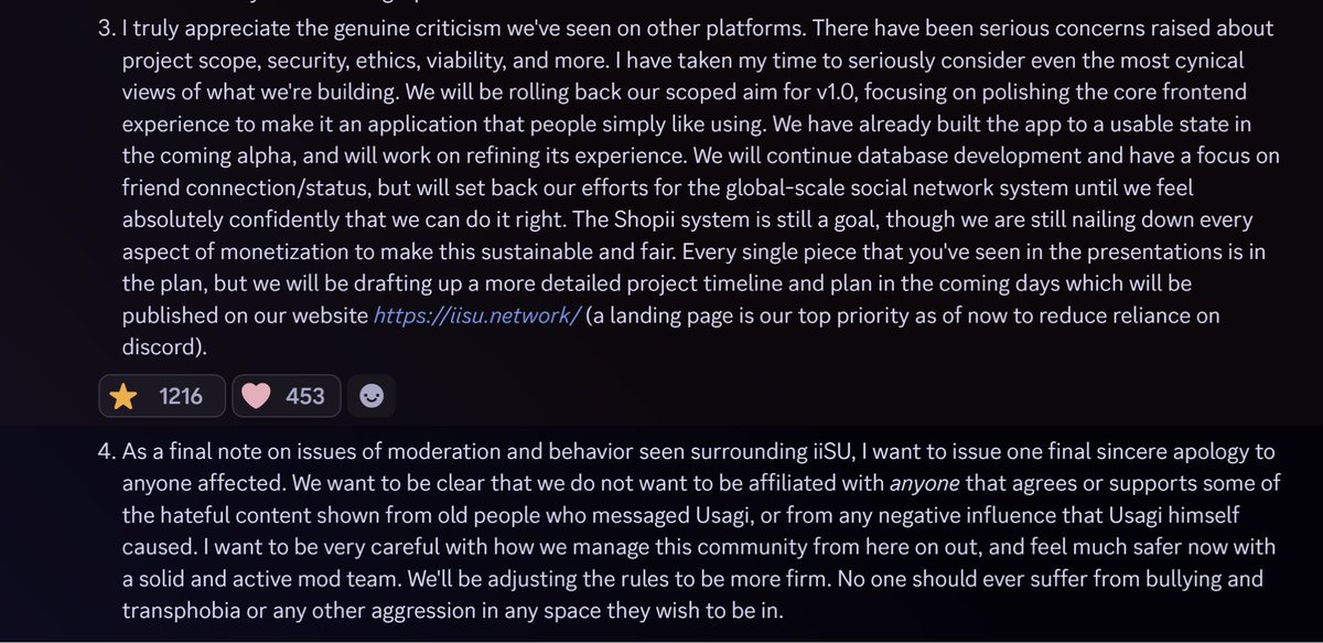iisu_network's tweet photo. An announcement regarding the development of iiSU https://t.co/5xTRrM4URL