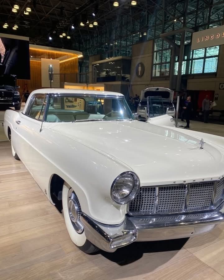 Elvis Presley's 1956 Continental Mark II Lincoln is traveling from <a href="/VisitGraceland/">Graceland</a> to the New York Auto Show! This is just one of the many Lincolns that Elvis owned throughout this life.