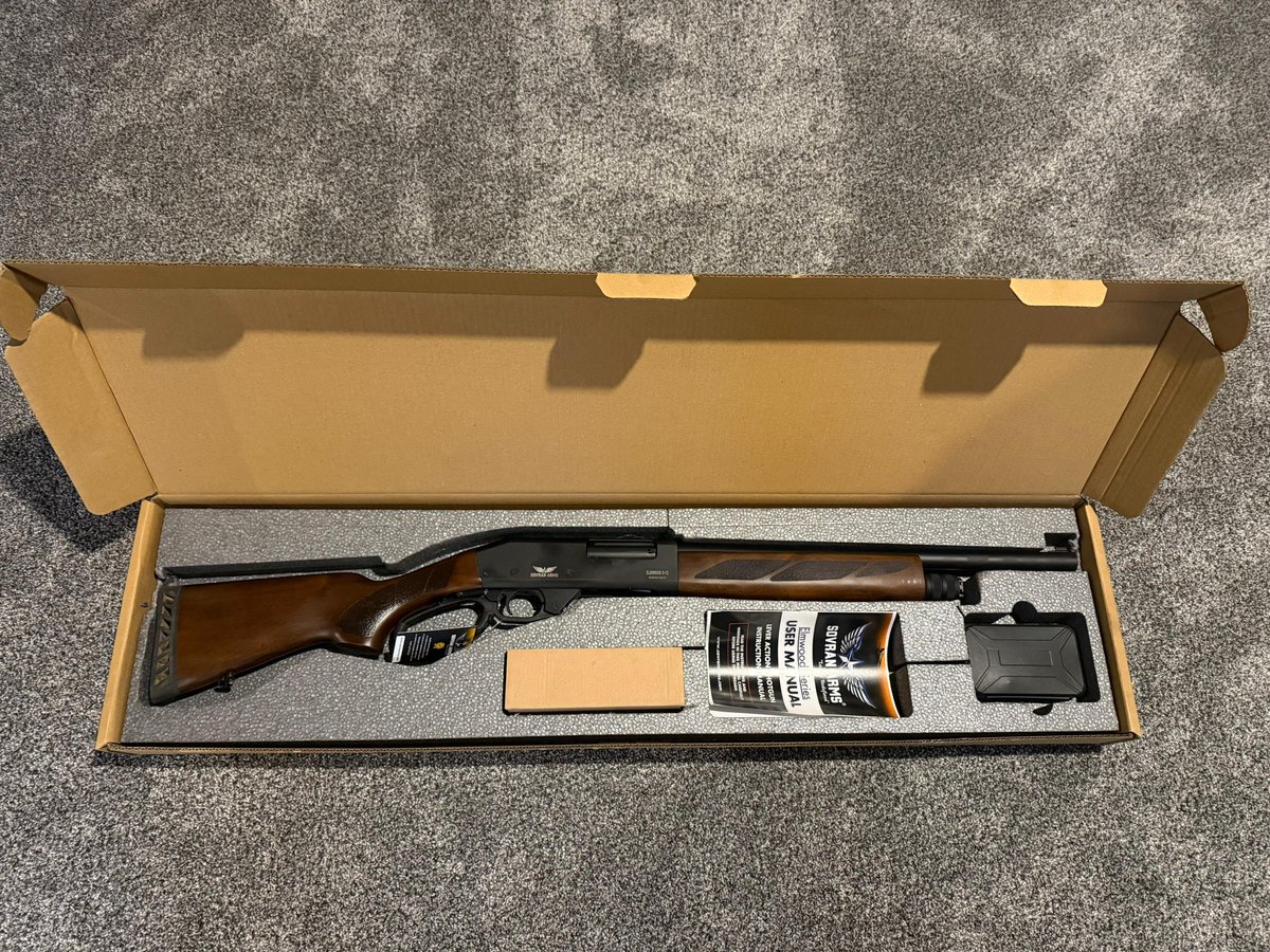 sovranarms's tweet image. Sovran Elmwood S-12 | 12 GA Lever Action Shotguns

Both Classic and Tactical versions are now available in the U.S. 🤙🏻🇺🇸