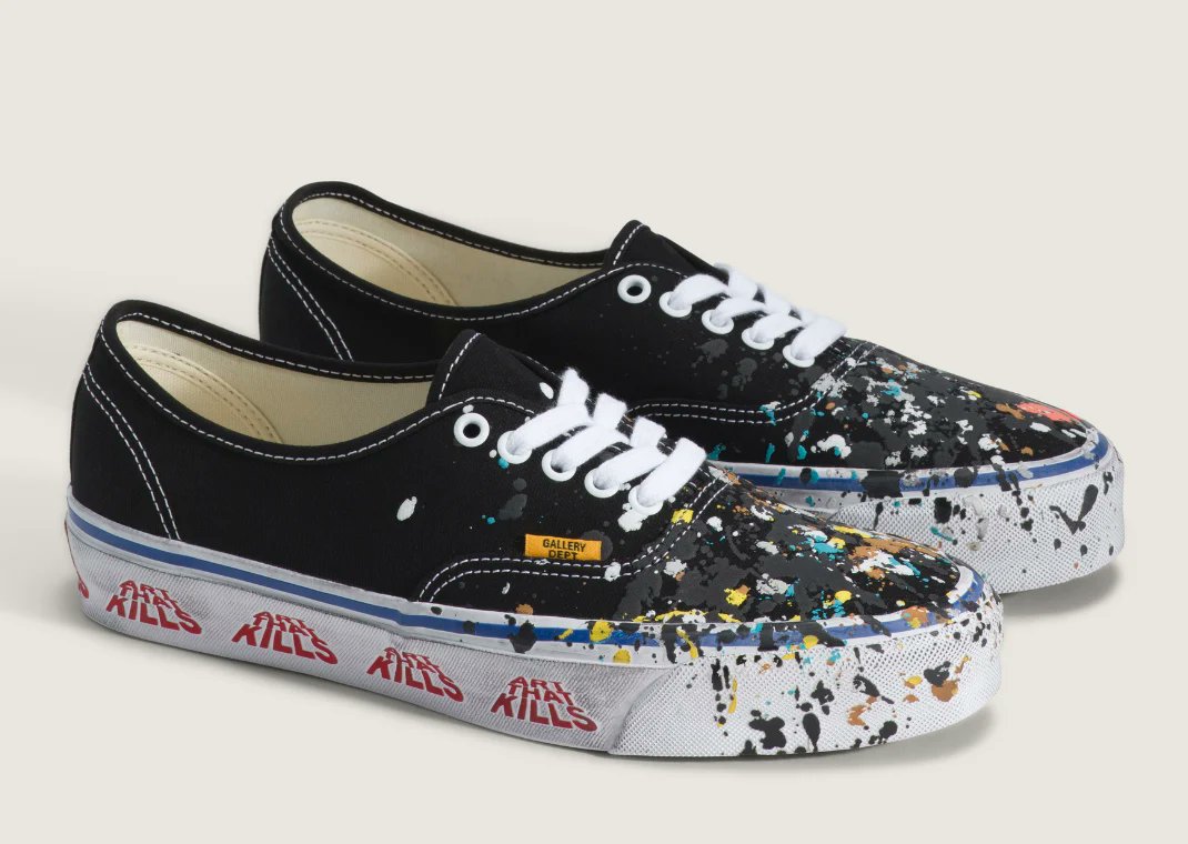 2025年 12/11 発売】 GALLERY DEPARTMENT × VANS AUTHENTIC 44 “Black