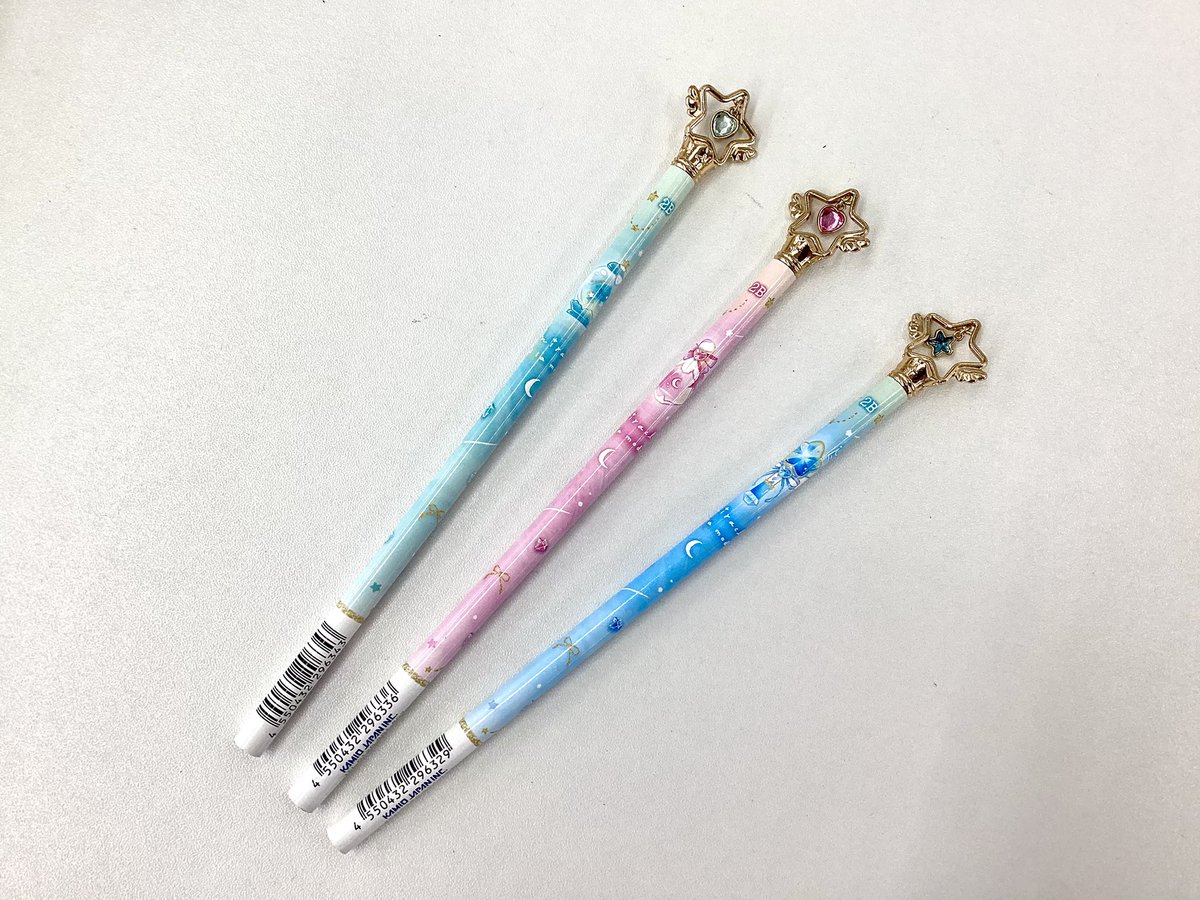 カミオジャパン さんの、チャーム付き鉛筆が入荷しました。 これで魔法
