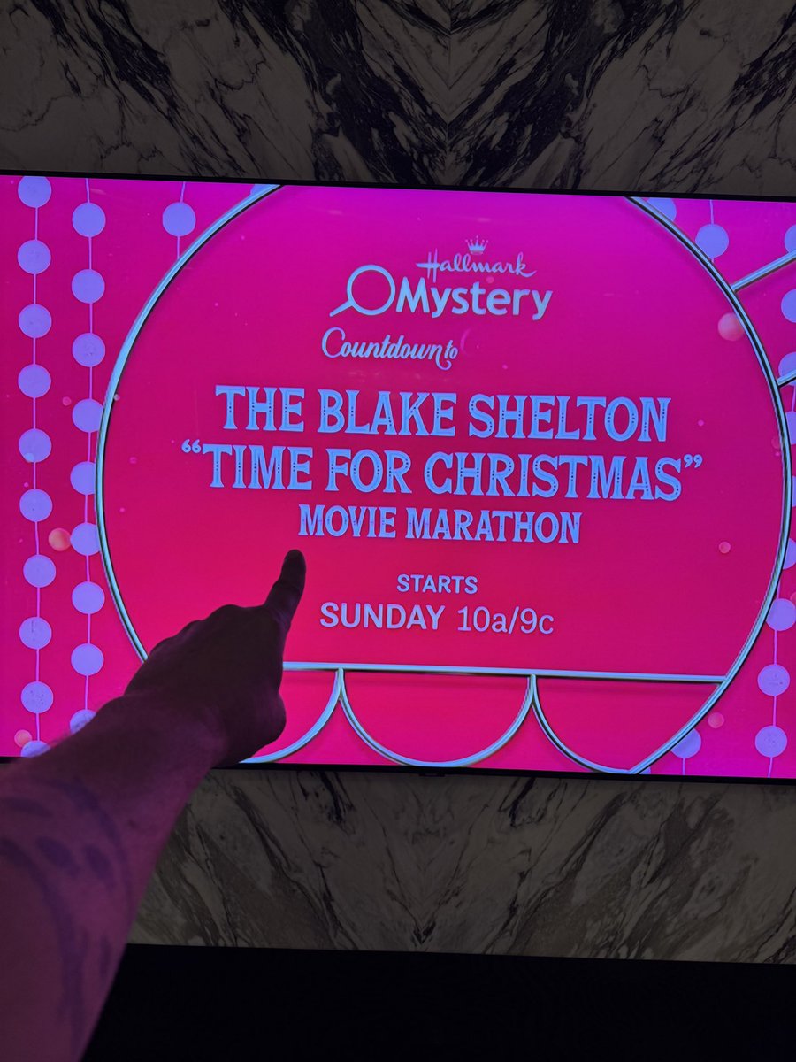 blakeshelton's tweet image. Taking in some @hallmarkchannel Christmas movies and just saw this commercial!!! I love it!