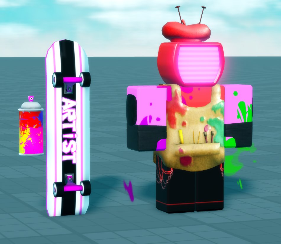 SurfyThe5urfer's tweet image. #Forsaken render i did for this update,
i also made artist vee, whoever has he have fun! she comes with a custom spraycan and skateboard,