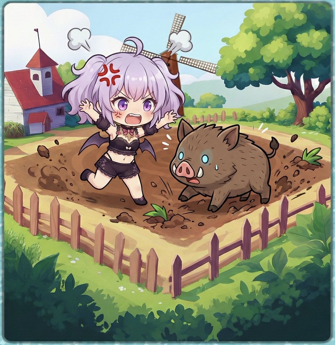 朝起きたら10個くらいイノシシに荒らされてたんたが…😡
#HyperFarm