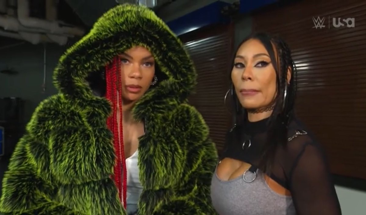 BASINGSEGRAPS's tweet image. When B-Fab grabs her first title we will be there

#SmackDown