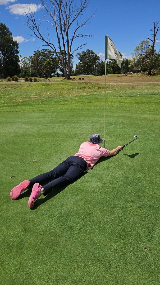 GM Everyone ☀️

It’s a beautiful day here in Sydney, i’m getting in a quick round of golf ⛳️

Can I get a GM back?👇