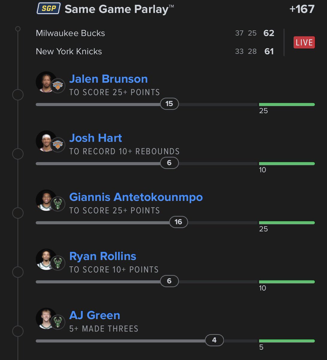 sean_incredible's tweet photo. - Halftime!!!

Check out my bet on FanDuel Sportsbook! 
 https://t.co/scGRuSAw4F https://t.co/0cEwqcveZE