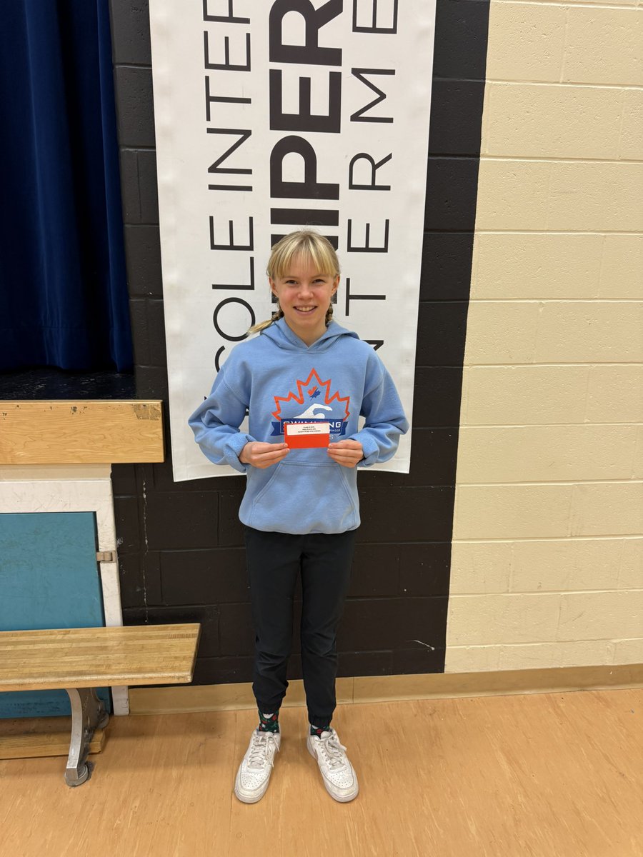 Congrats to Abby Ennis who placed first in the NLAA School X-Country series in the grade 6 Girls category 🏃‍♀️