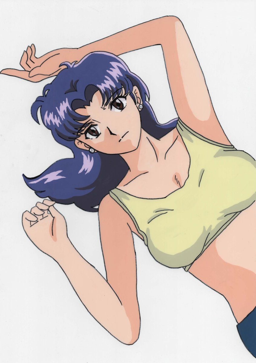 新世紀エヴァンゲリオン　葛城ミサト　セル画 新世紀エヴァンゲリオン 葛城 ミサト セル画 - メルカリ