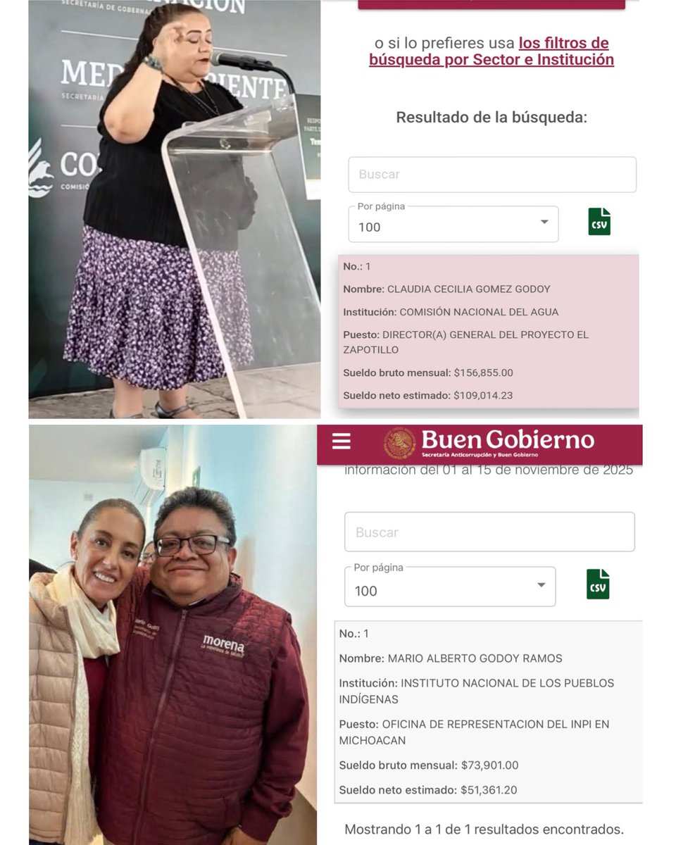 Nepotismo del Bienestar.

Esto es lo que cobran los hijos de la nueva Fiscal, Ernestina Godoy.