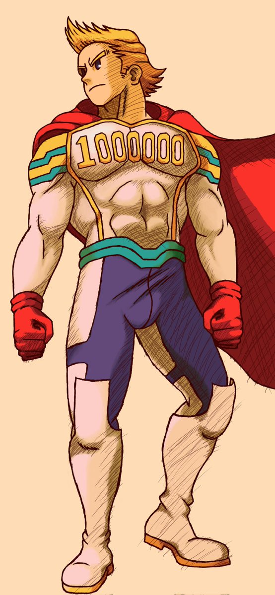 Isair_Soberanis's tweet image. Another repost of an old post 
CPS2 Lemillion portrait 
#mvc2freed #MHA #BNHA #art