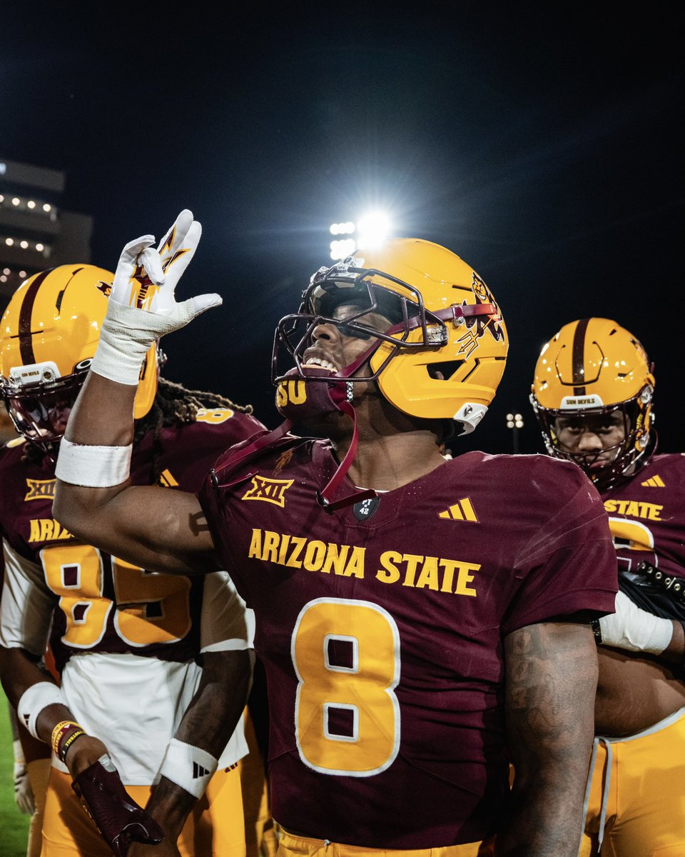 ASUFootball's tweet photo. Rocking the classics 😈 https://t.co/9YFuluzv8x
