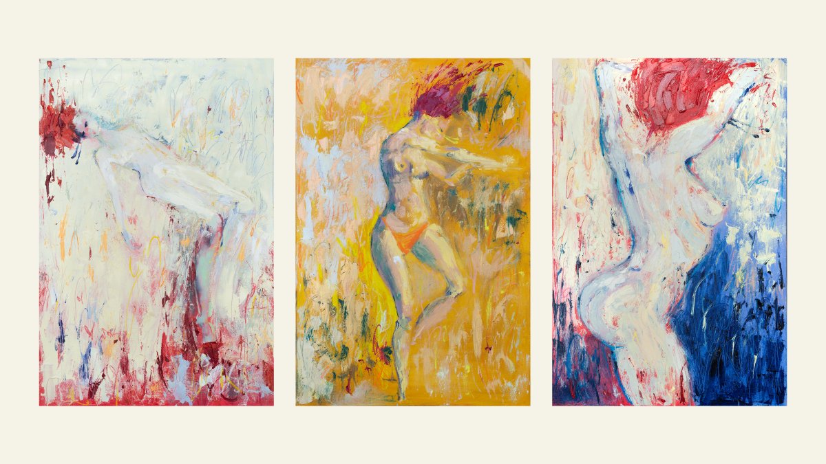 rocketgirlART's tweet image. TRIA VIAE triptych is now live on the @BaliArtRes x @SuperRare curated drop

My most important work to date, born from a magical month of creation here in Bali

Each work is 1.666E (includes 60x90cm oil painting)

Read more about the concept below: