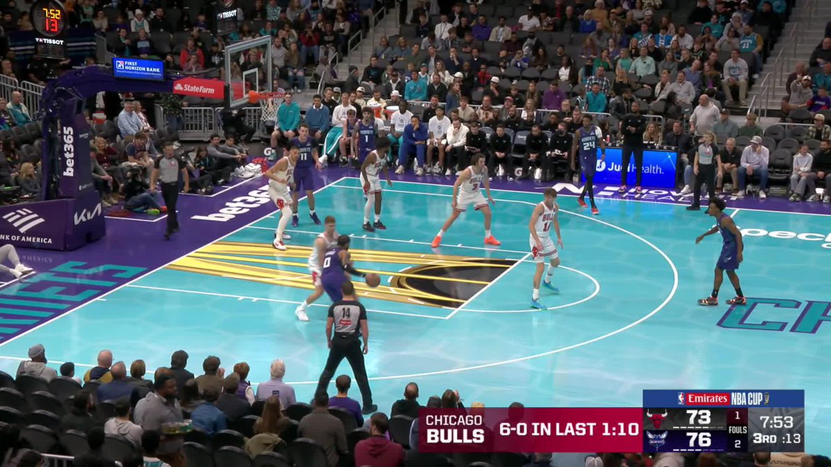 Coby hits his 1000th career three in his home state 🔥
@CobyWhite | @CHSN__