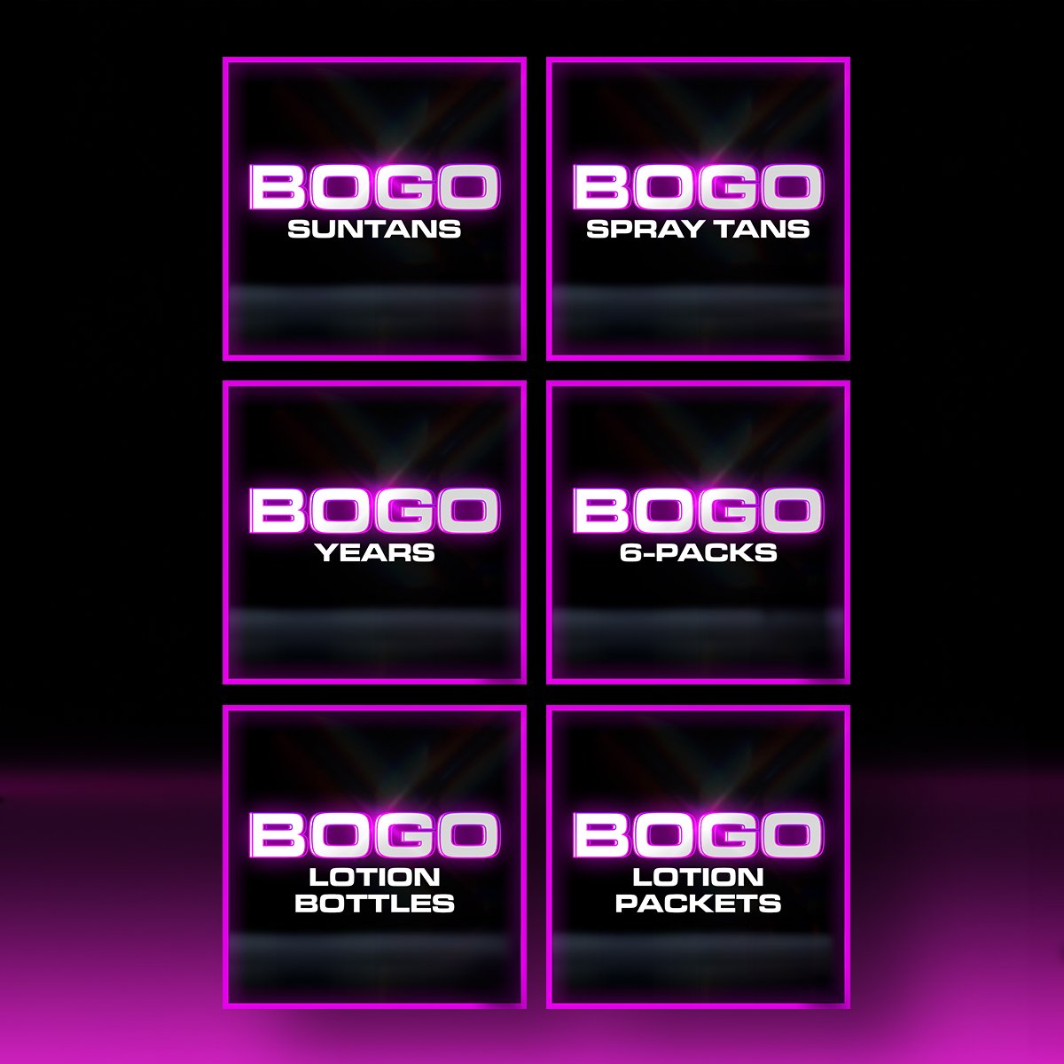 ZoomTan's tweet image. 🚨 OUR BLACK FRIDAY SALE IS EXTENDED THROUGH THE WEEKEND! 🚨

Missed out on Black Friday? No worries! Our BIGGEST BOGO deals are still live! ✨ Stock up, treat yourself, and snag your favorites before they disappear.
 
BOGO ON EVERYTHING: 
1️⃣ Suntans
2️⃣ Spray Tans
3️⃣ Year…