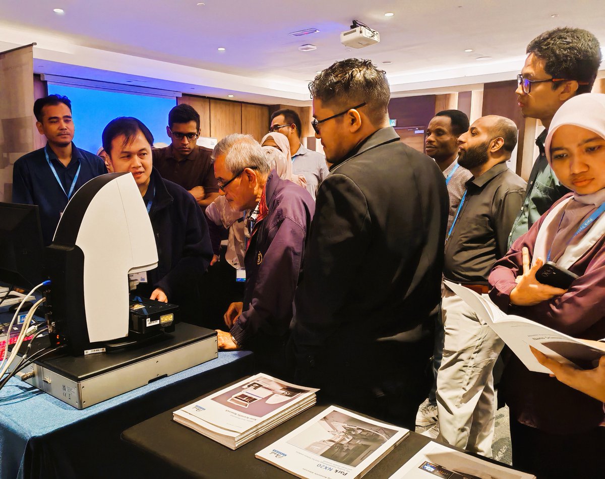 We wrapped up the Park Systems AFM Workshop 2025 - “𝗧𝗵𝗲 𝗙𝘂𝘁𝘂𝗿𝗲 𝗼𝗳 𝗠𝗶𝗰𝗿𝗼𝘀𝗰𝗼𝗽𝘆: 𝗡𝗮𝗻𝗼𝘀𝗰𝗮𝗹𝗲 𝗜𝗻𝘀𝗶𝗴𝗵𝘁𝘀 𝘄𝗶𝘁𝗵 𝗔𝘁𝗼𝗺𝗶𝗰 𝗙𝗼𝗿𝗰𝗲 𝗠𝗶𝗰𝗿𝗼𝘀𝗰𝗼𝗽𝘆,”  in 𝗝𝗼𝗵𝗼𝗿, 𝗠𝗮𝗹𝗮𝘆𝘀𝗶𝗮, a Southeast Asia region with a rising tech and